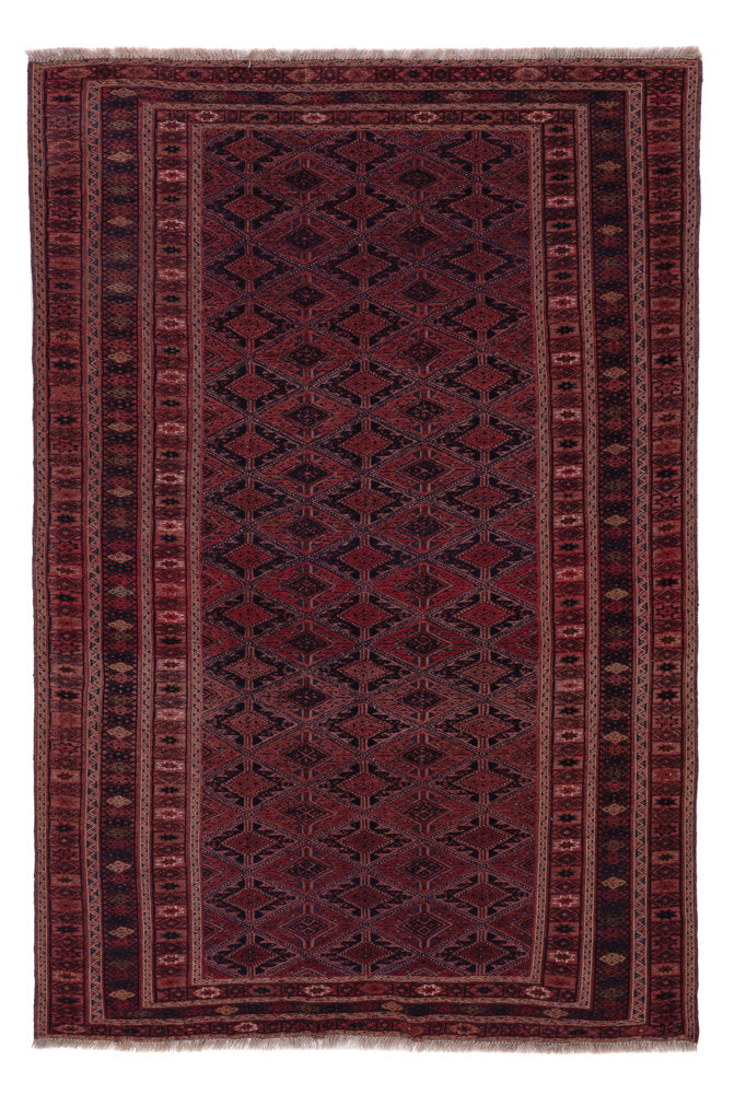Afghansk kilim Teppe 221x146cm