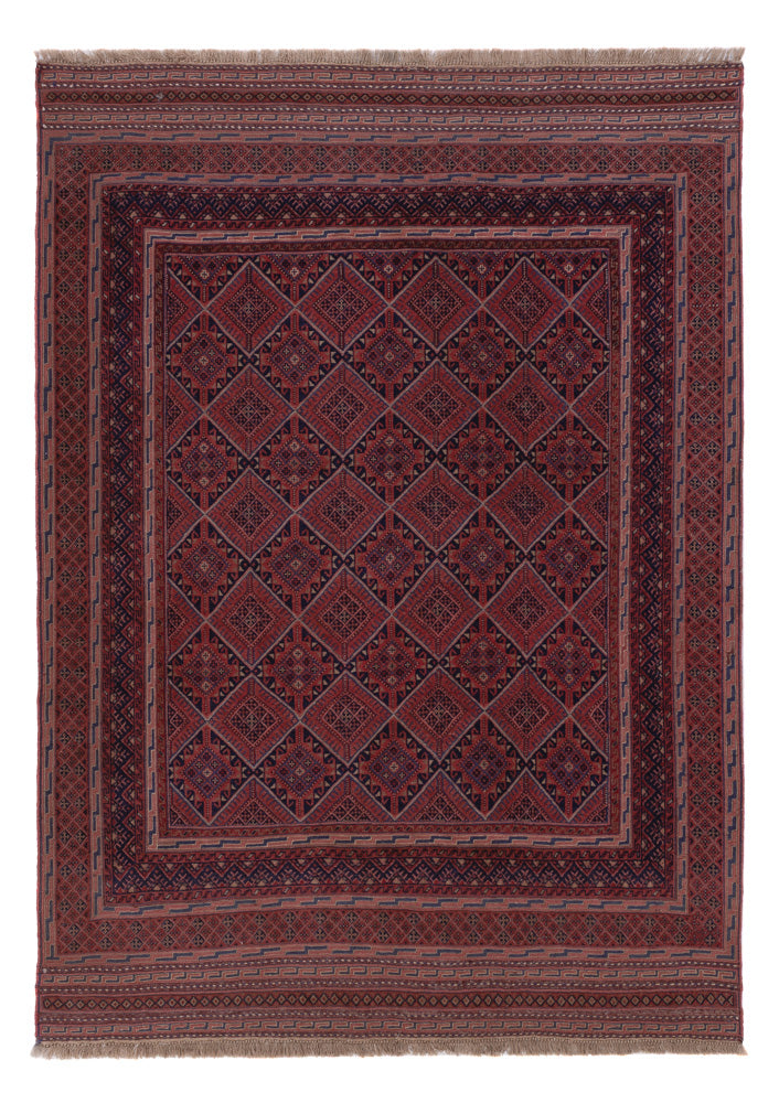 Afghansk kilim Teppe 140x193cm