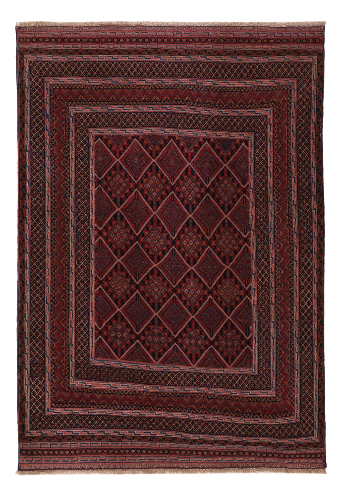 Afghansk kilim Teppe 198x139cm