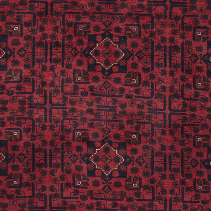 Afghanske tepper - Kunduz - 309 x 203 cm - mørk rød