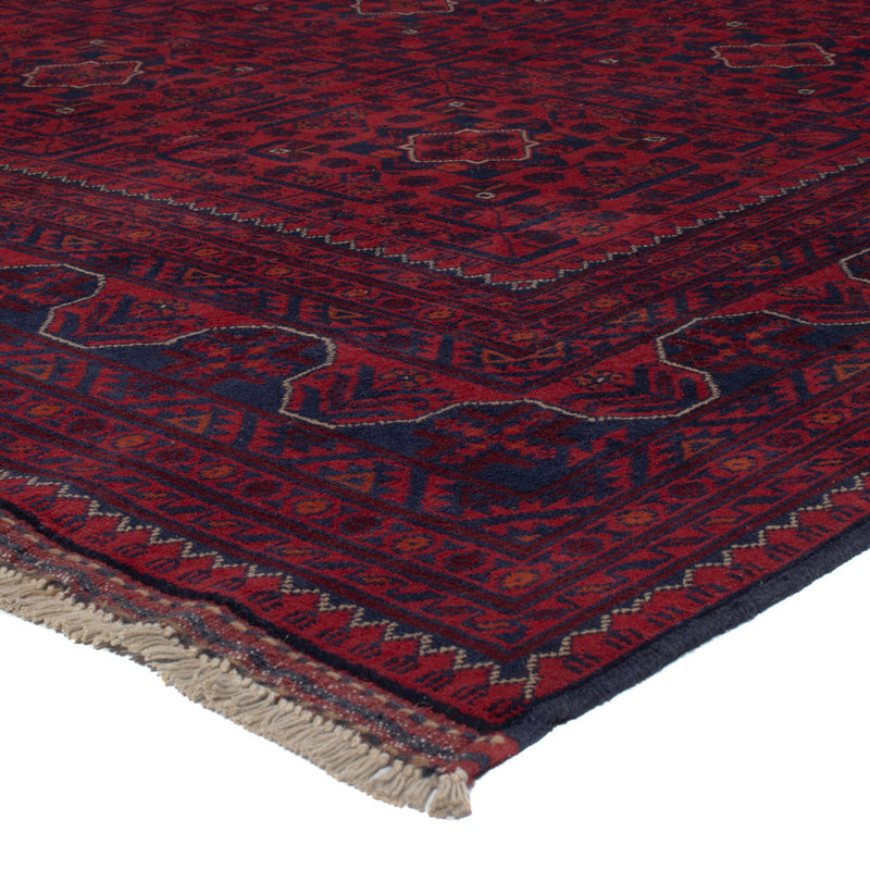 Afghanske tepper - Kunduz - 309 x 203 cm - mørk rød