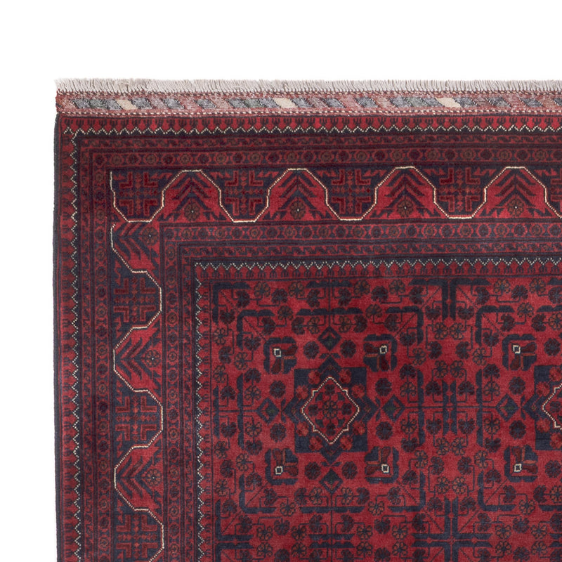 Afghanske tepper - Kunduz - 307 x 197 cm - mørk rød