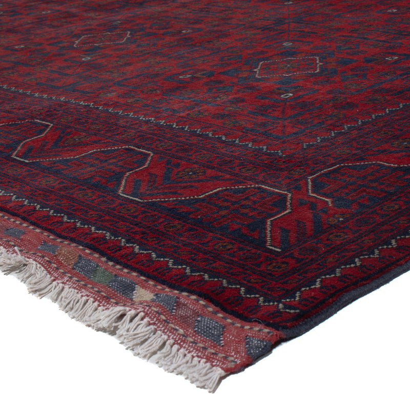 Afghanske tepper - Kunduz - 307 x 197 cm - mørk rød