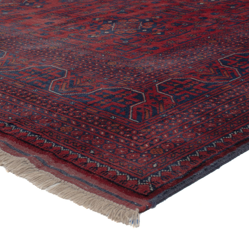 Afghansk teppe - Royal - 303 x 194 cm - mørk rød