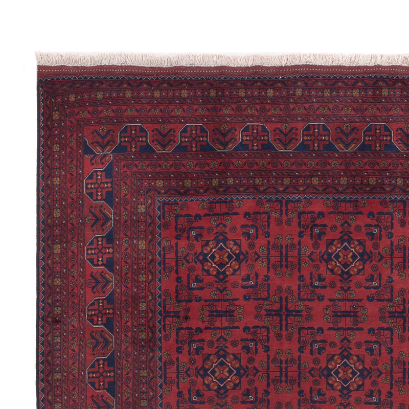 Afghansk teppe - Royal - 294 x 197 cm - mørk rød