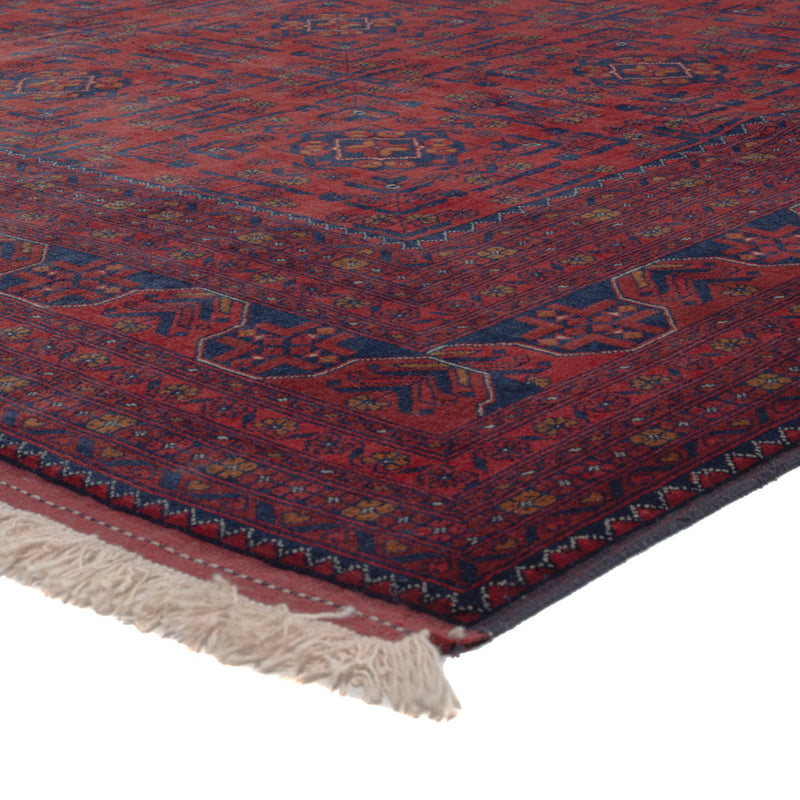 Afghansk teppe - Royal - 294 x 197 cm - mørk rød