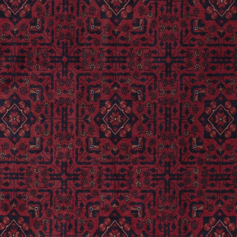 Afghansk teppe - Royal - 303 x 201 cm - mørk rød