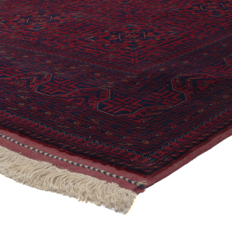 Afghansk teppe - Royal - 303 x 201 cm - mørk rød