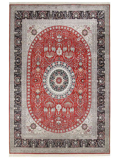 Kinesisk silke Teppe 272x370cm - Orientalsk teppe