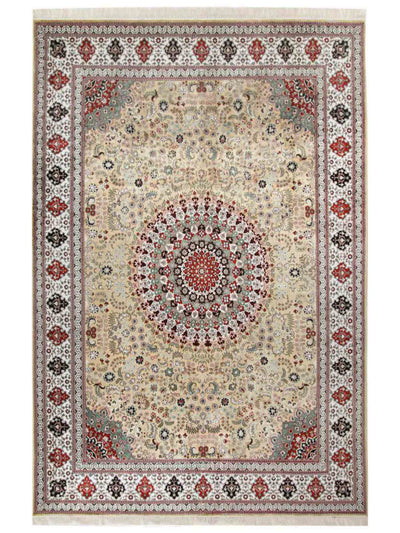 Kinesisk silke Teppe 275x373cm - Orientalsk teppe