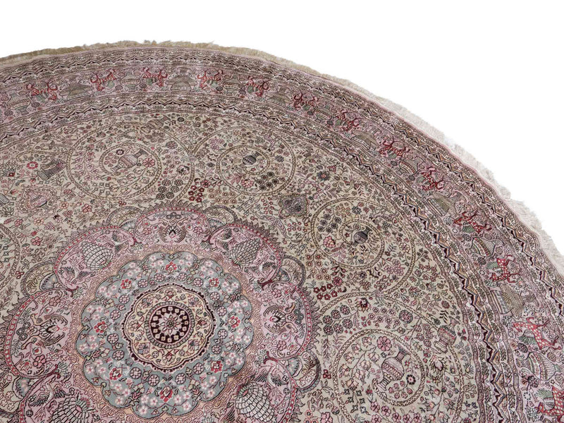 Kinesisk silke Teppe 300x300cm - Orientalsk teppe