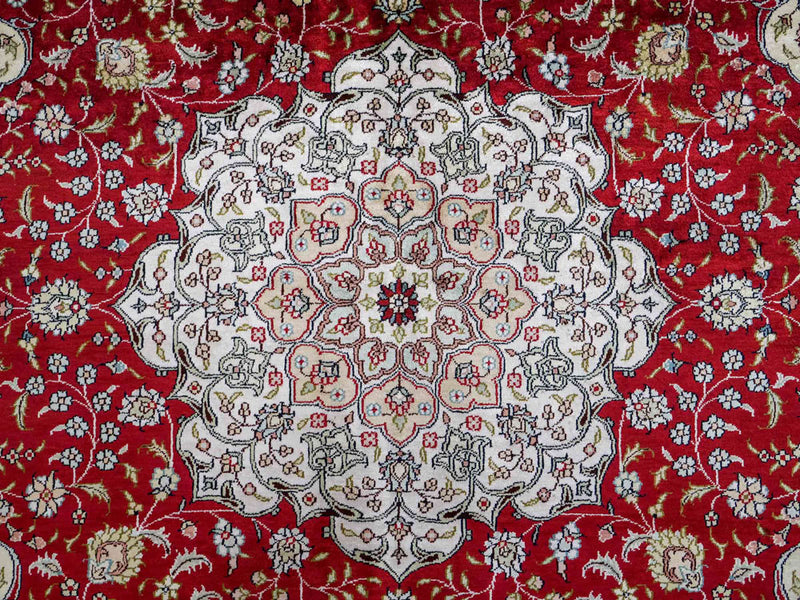Kinesisk silke Teppe 276x182cm - Orientalsk teppe