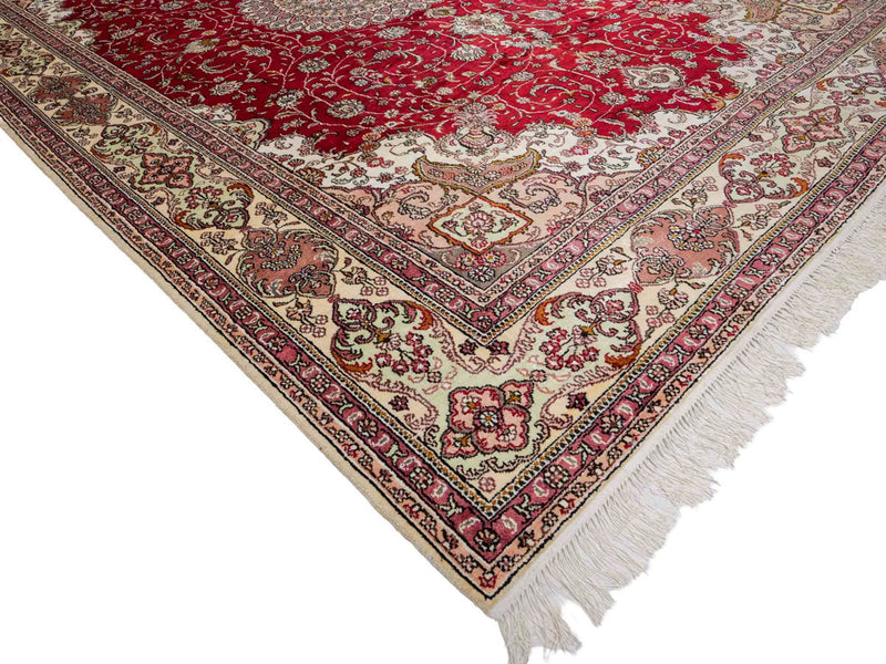 Kinesisk silke Teppe 278x183cm - Orientalsk teppe