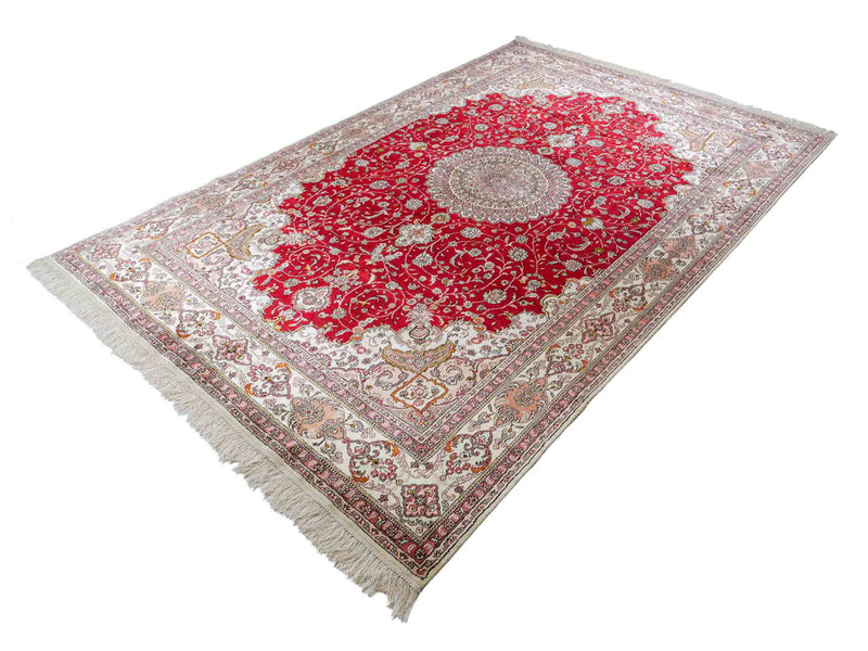 Kinesisk silke Teppe 278x183cm - Orientalsk teppe