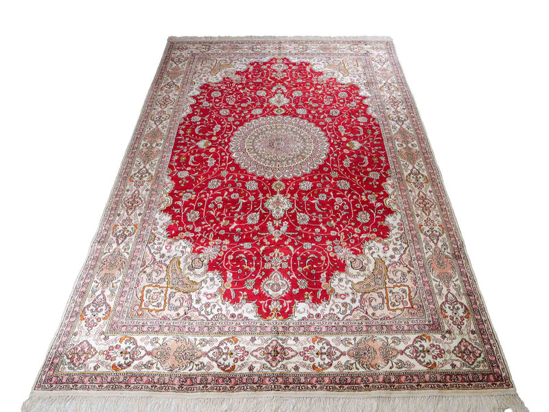 Kinesisk silke Teppe 278x183cm - Orientalsk teppe