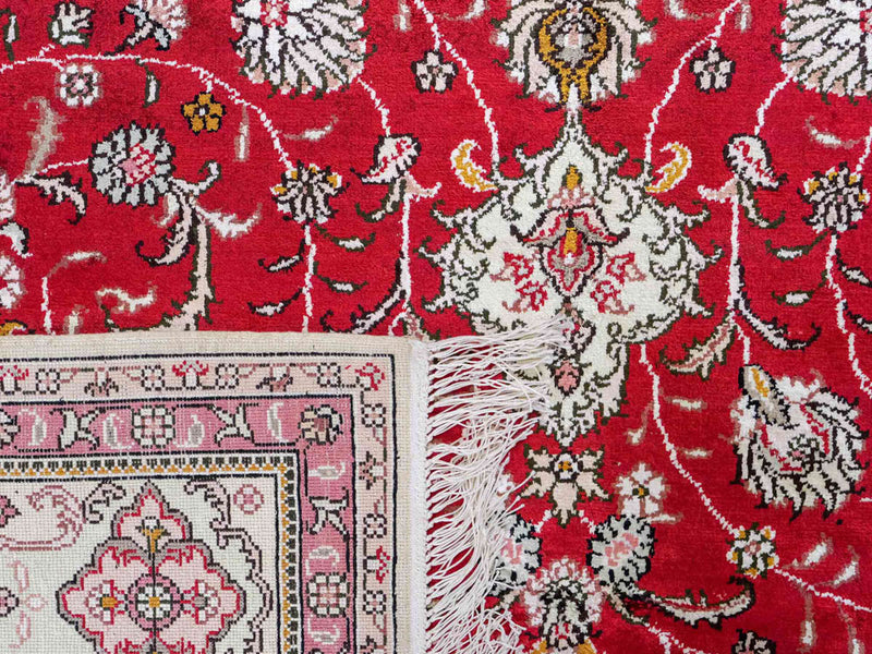 Kinesisk silke Teppe 278x183cm - Orientalsk teppe