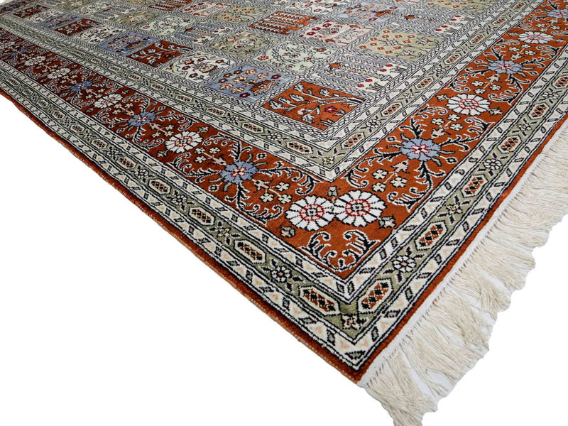 Kinesisk silke Teppe 268x181cm - Orientalsk teppe