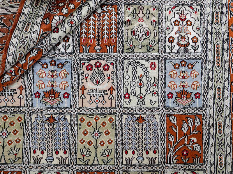 Kinesisk silke Teppe 268x181cm - Orientalsk teppe