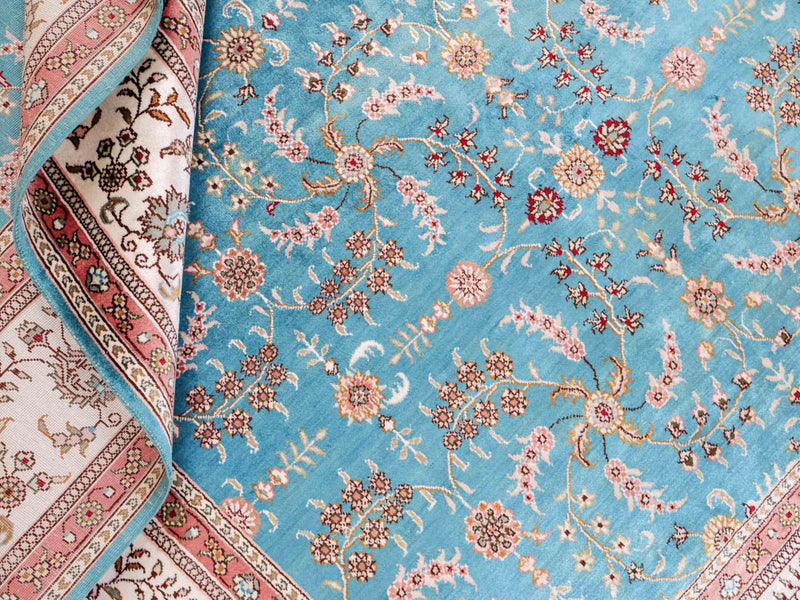 Kinesisk silke Teppe 263x180cm - Orientalsk teppe