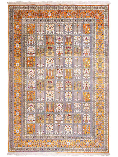 Kinesisk silke Teppe 181x267cm - Orientalsk teppe