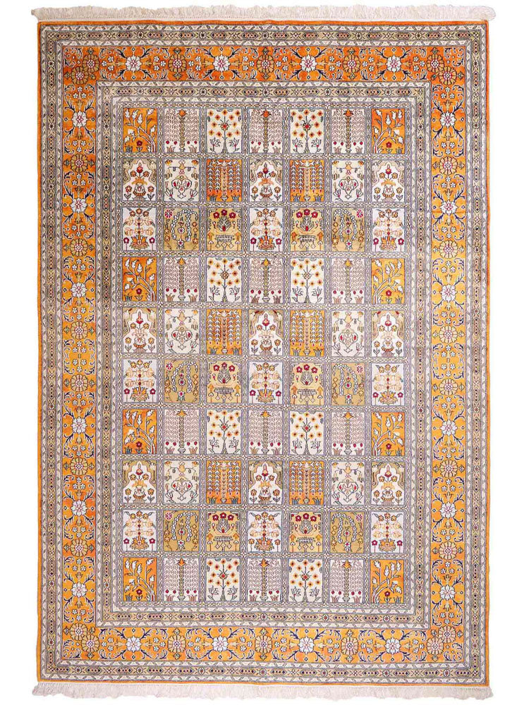 Kinesisk silke Teppe 267x181cm - Orientalsk teppe