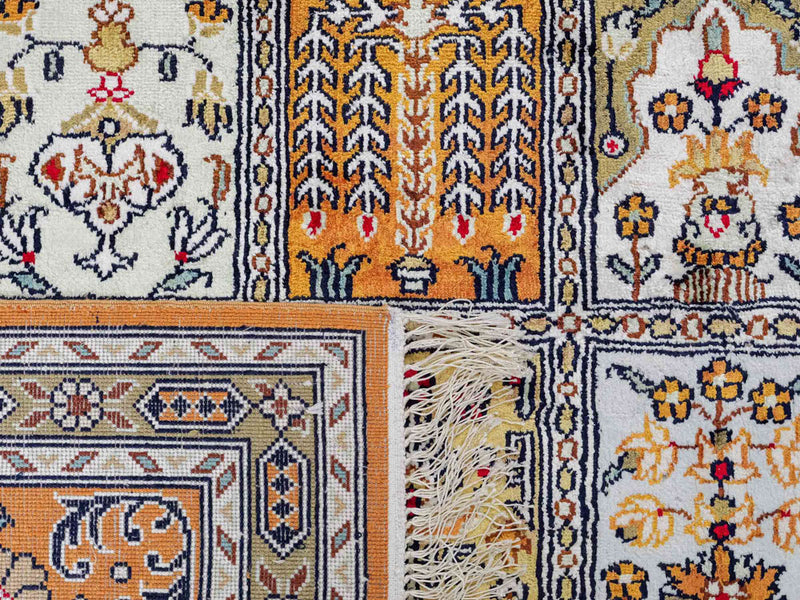 Kinesisk silke Teppe 267x181cm - Orientalsk teppe