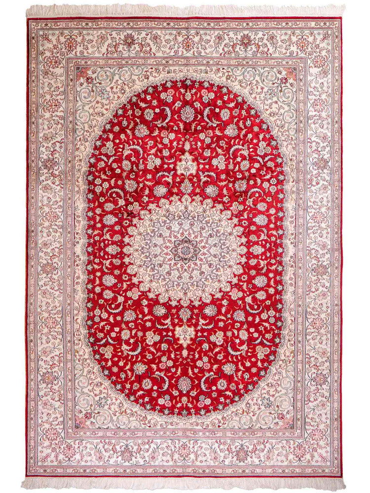 Kinesisk silke Teppe 263x180cm - Orientalsk teppe