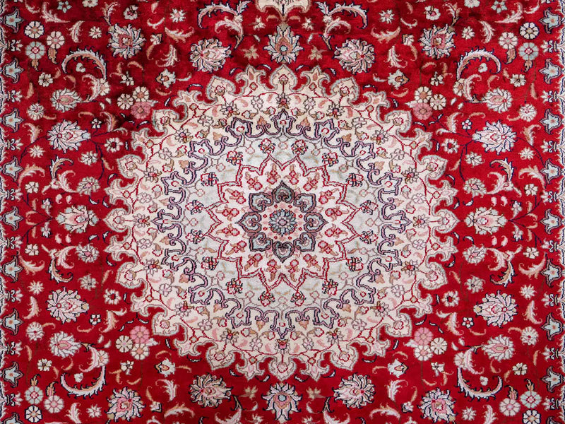Kinesisk silke Teppe 263x180cm - Orientalsk teppe