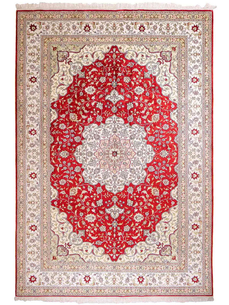Kinesisk silke Teppe 272x188cm - Orientalsk teppe