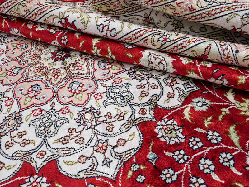 Kinesisk silke Teppe 272x188cm - Orientalsk teppe
