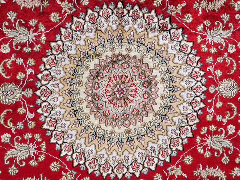 Kinesisk silke Teppe 240x153cm - Orientalsk teppe