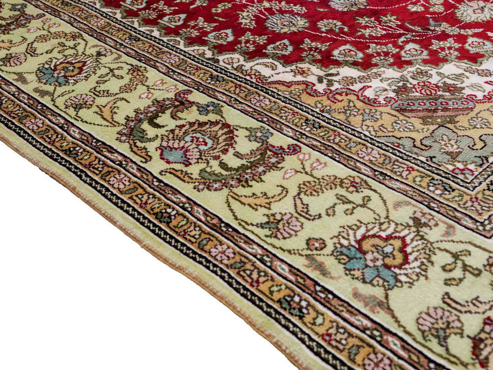 Kinesisk silke Teppe 240x153cm - Orientalsk teppe
