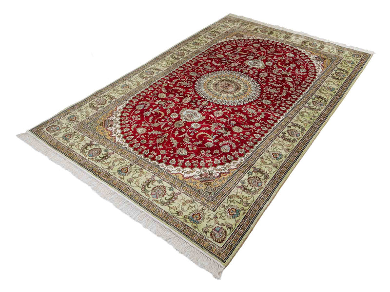 Kinesisk silke Teppe 240x153cm - Orientalsk teppe