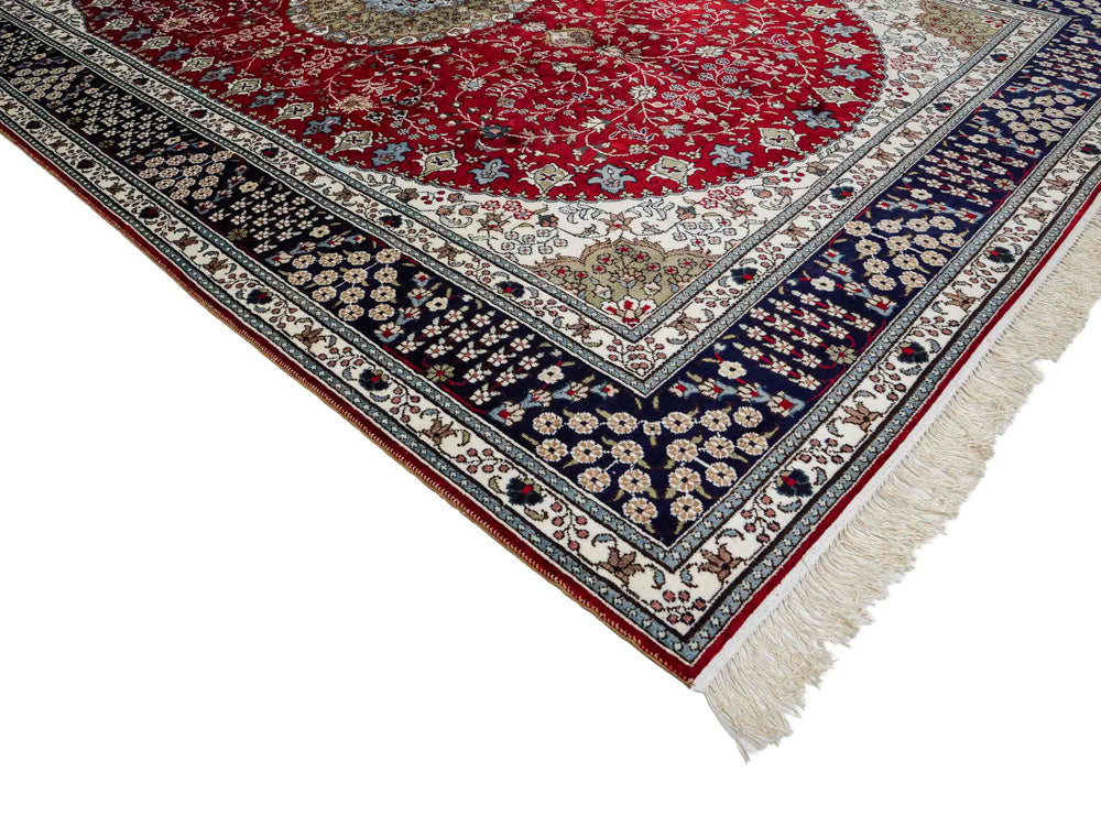 Kinesisk silke Teppe 246x152cm - Orientalsk teppe