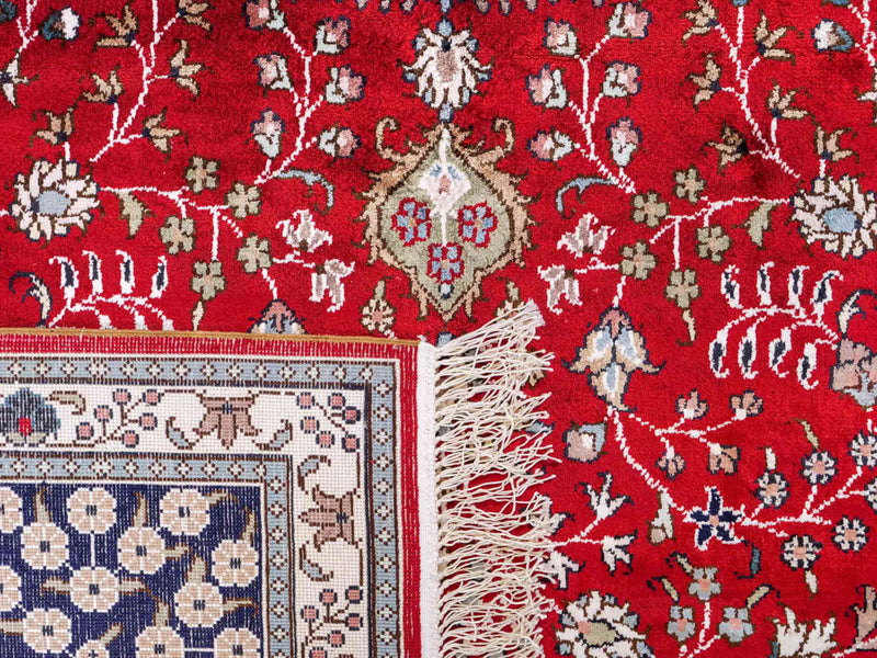 Kinesisk silke Teppe 246x152cm - Orientalsk teppe
