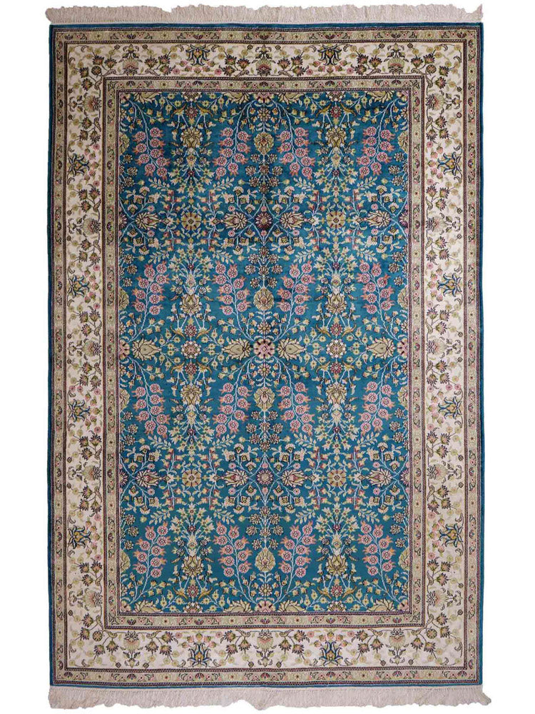 Kinesisk silke Teppe 242x155cm - Orientalsk teppe
