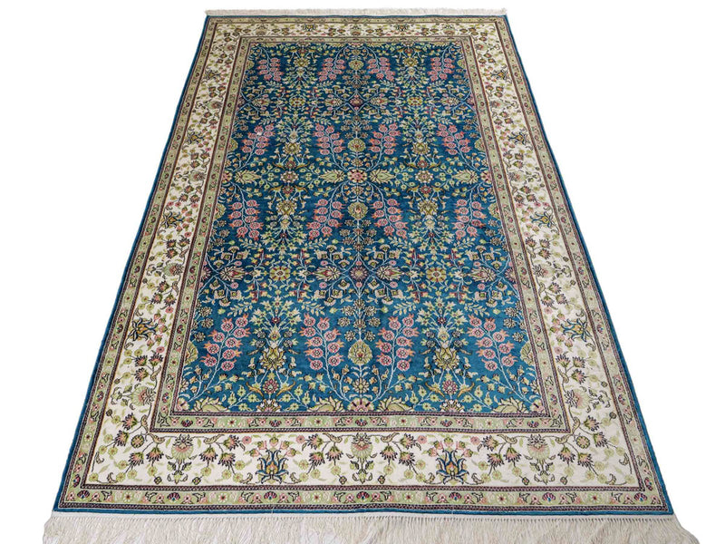 Kinesisk silke Teppe 242x155cm - Orientalsk teppe