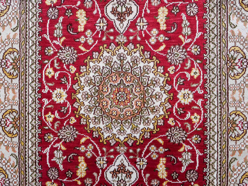 Kinesisk silke Teppe 75x120cm - Orientalsk teppe