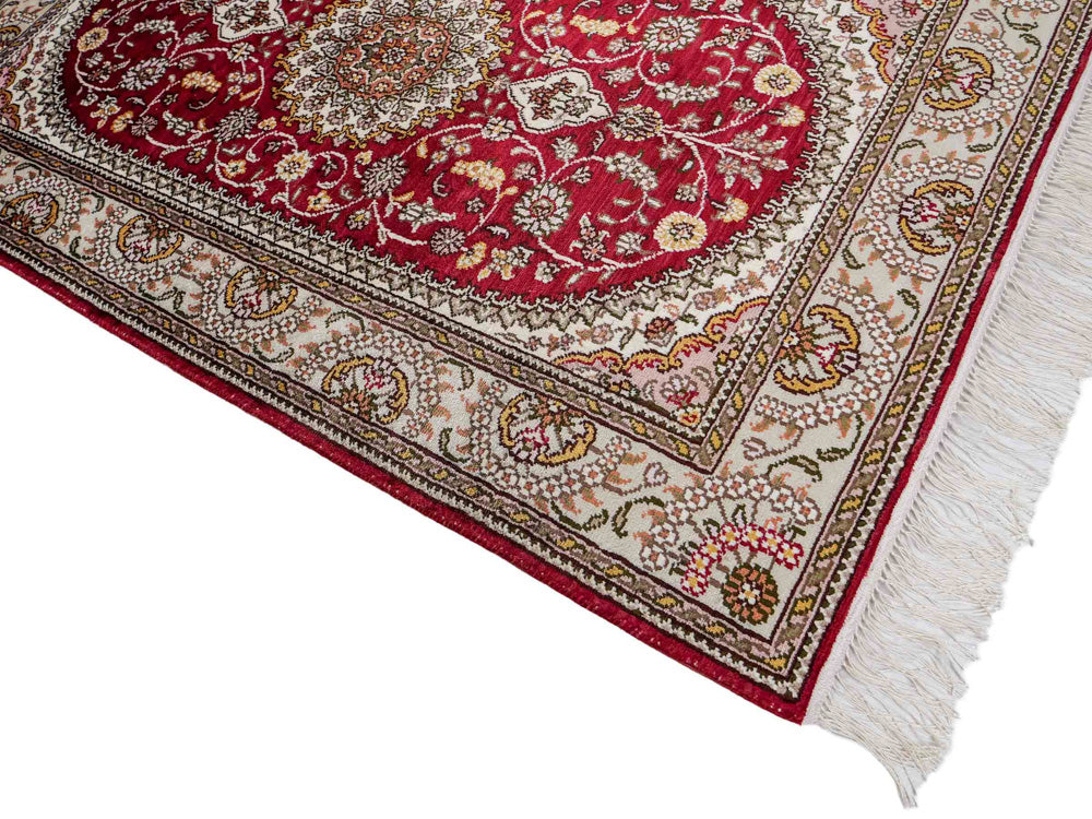 Kinesisk silke Teppe 75x120cm - Orientalsk teppe