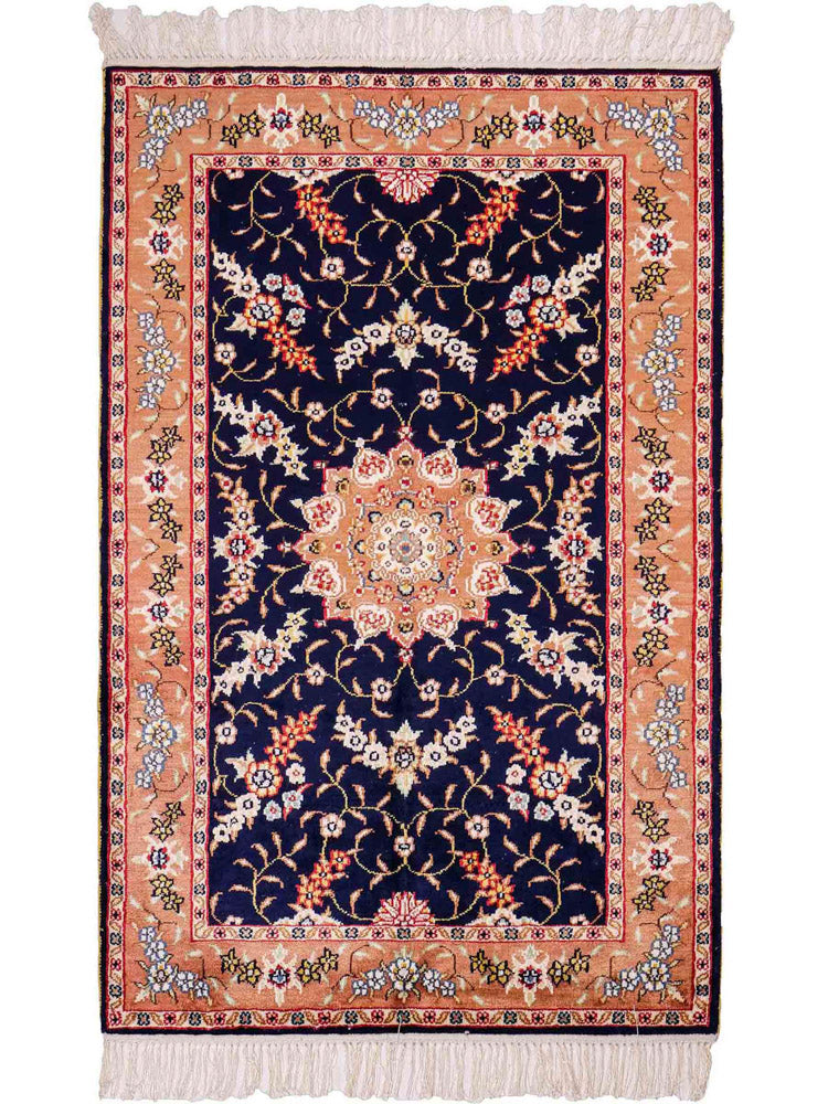 Kinesisk silke Teppe 78x122cm - Orientalsk teppe