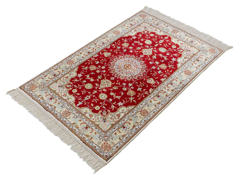 Kinesisk silke Teppe 120x77cm - Orientalsk teppe