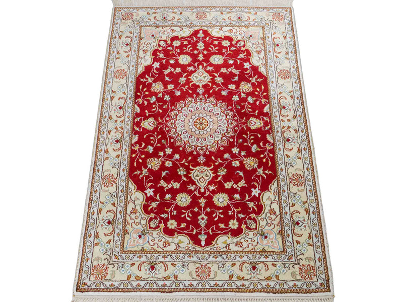 Kinesisk silke Teppe 120x77cm - Orientalsk teppe