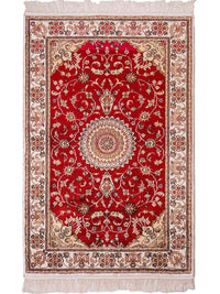 Kinesisk silke Teppe 117x77cm - Orientalsk teppe – product image