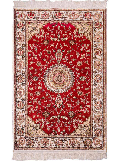 Kinesisk silke Teppe 77x117cm - Orientalsk teppe