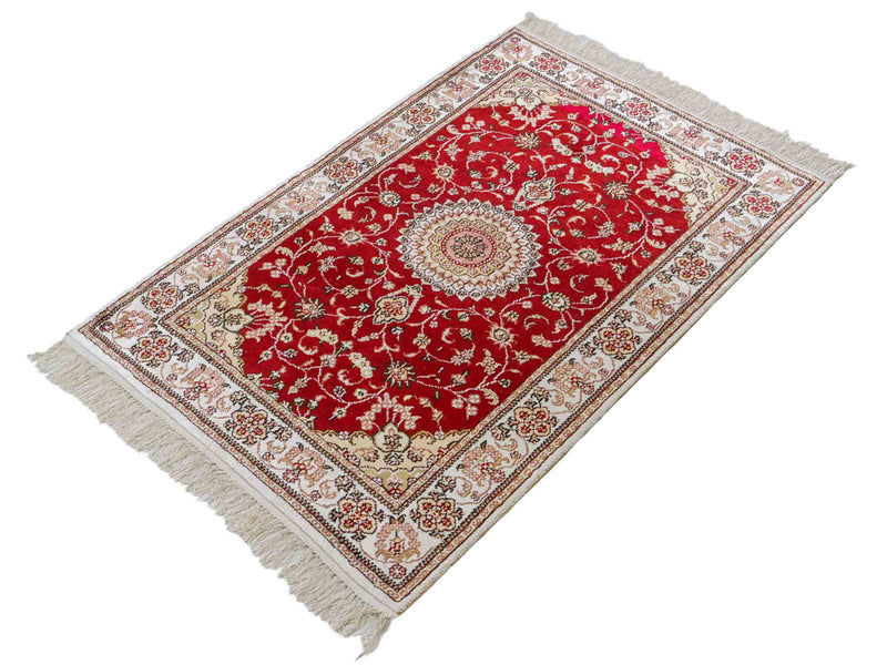 Kinesisk silke Teppe 117x77cm - Orientalsk teppe