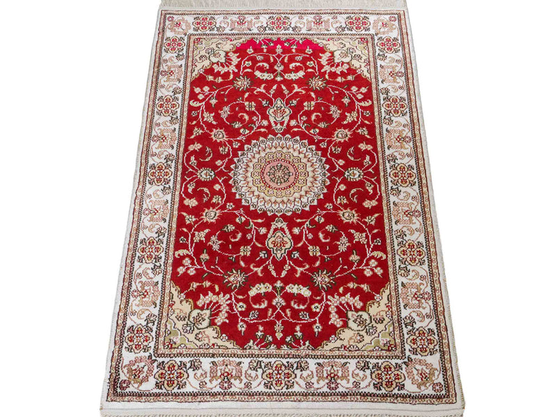 Kinesisk silke Teppe 117x77cm - Orientalsk teppe