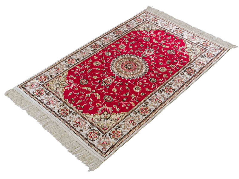 Kinesisk silke Teppe 120x76cm - Orientalsk teppe