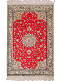 Kinesisk silke Teppe 122x78cm - Orientalsk teppe – product image
