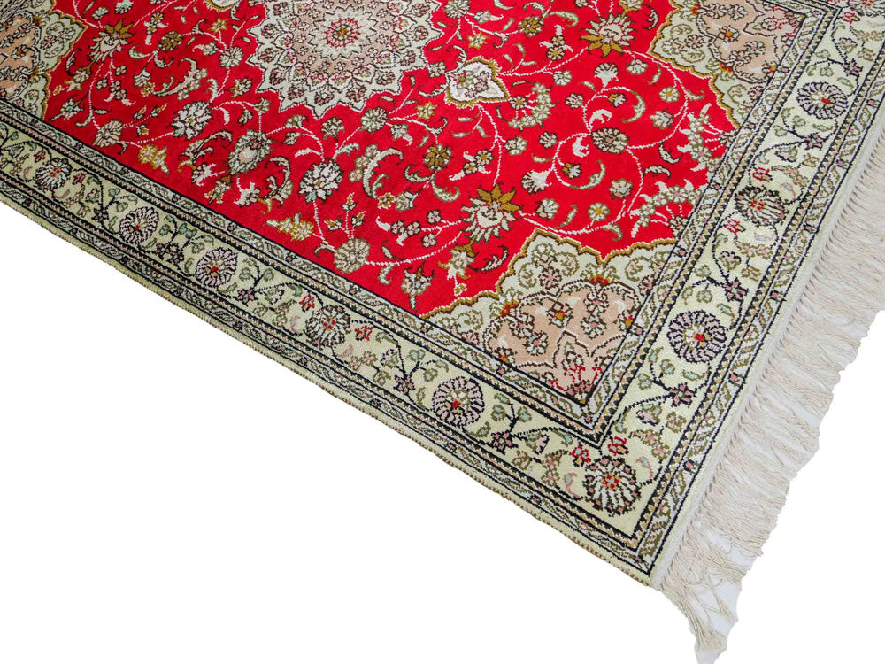 Kinesisk silke Teppe 122x78cm - Orientalsk teppe