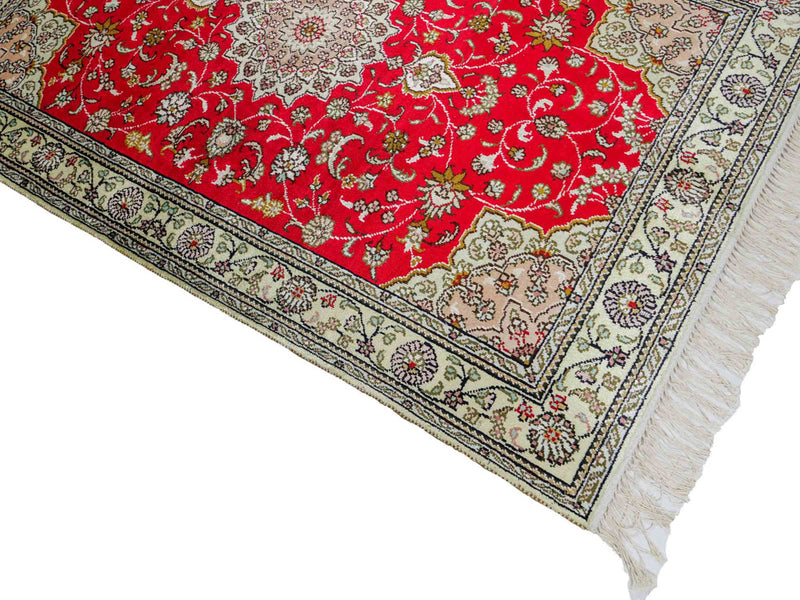 Kinesisk silke Teppe 122x78cm - Orientalsk teppe